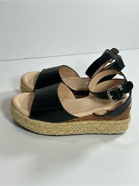 Apakowa Girls Sandals Flatform Wedge Open Toe Summer Sandals Shoes Sz 12